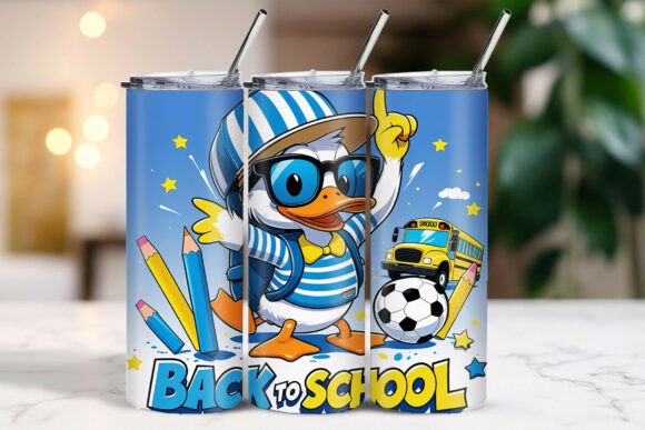 Bringing Whimsy to the Classroom with the School Duck Backpack Fun Tumbler