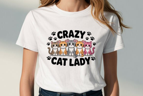 Crazy Cat Lady Funny Cute Sublimation: The Ultimate Digital Asset for Modern Creators
