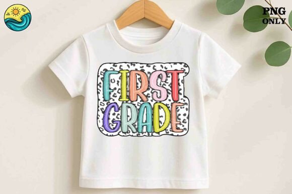First Grade PNG Sketch Leopard Print: A Stylish Back-to-School Essential