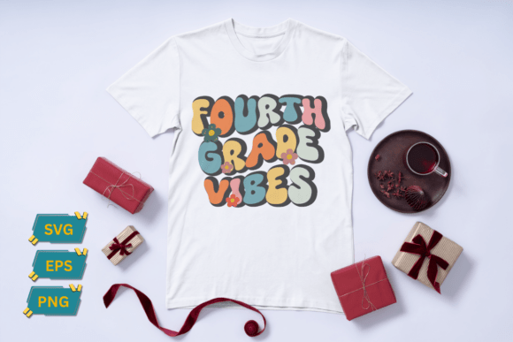 Fourth Grade Vibes Retro Groovy: A Nostalgic Design Solution