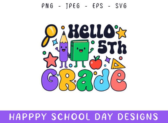 Hello Fifth Grade Kindergarten School