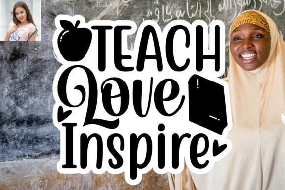 Teach Love Inspire SVG Sticker Design: A Comprehensive Evaluation