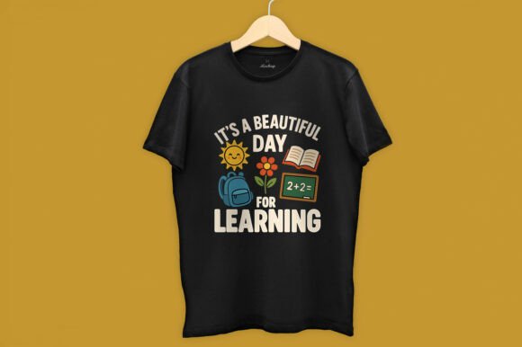 Teacher's Day T-shirt Design: Celebrate Learning with Retro Style