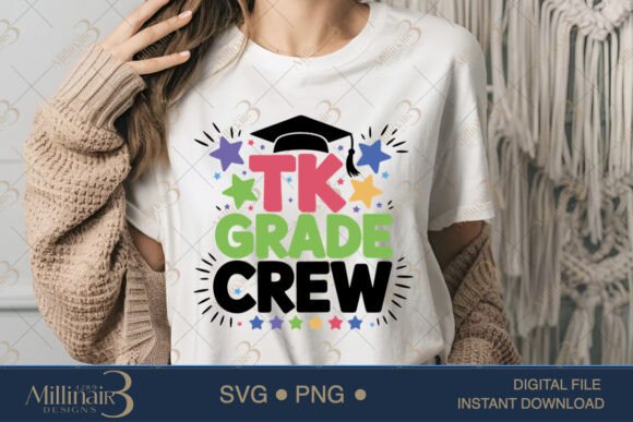 TK Grade Crew SVG PNG: The Ultimate Digital Design for Back-to-School Creativity