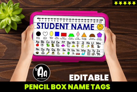Transforming Classroom Functionality: The Strategic Value of Editable Pencil Box Name Tags